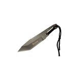 Anatoliahediyelik Gerber A13 Komple Metal Kamp Bıçak 23 Cm - Tırtıklı, İp Saplı, Kılıflı