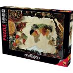 Anatolian 1045 Baharatlı Dünya Haritası 1000 Parça Puzzle