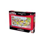 Anatolian 110 Parçalık Eğitici Puzzle - Türkiye Haritası İller 7401