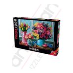 Anatolian 1130 Rengarenk Buketler 1000 Parça Puzzle