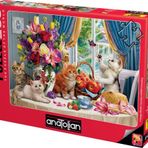 Anatolian 260 Parça Enerjik Kediler Puzzle