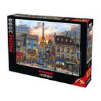 Anatolian 3000 Parça Paris Sokakları Puzzle
