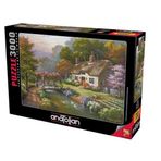 Anatolian Güllü Konak Sung Kim 3000 Parça Puzzle