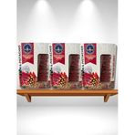 Anatolian Monarch Karpuz Antep Fıstıklı Türk Lokumu, Geleneksel Meyveli Turkish Delight, Taze ve Yumuşak, 125 gr (3, Karpuz)