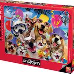 Anatolian Plaj Selfisi Beach Party Selfie 260 Parça Puzzle