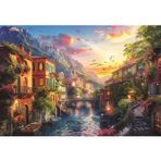 Anatolian Puzzle - Akdeniz kasabası / 2000 Parça Puzzle, #3969