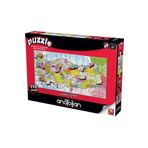 Anatolian Puzzle Anatolian 110 Parça Türkiye Haritası Iller 7401