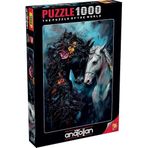 Anatolian Puzzle - Siyah Beyaz,1000 Parça Puzzle, #1199