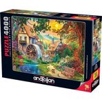 Anatolian Puzzle - Su Değirmeni,4000 Parça Puzzle, #5208