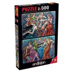 Anatolian Renkli Notalar 1 3612 2x500 Parça Puzzle