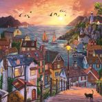 Anatolian Sahilde Günbatımı 1000 Parça Puzzle