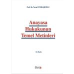 ANAYASA HUKUKUNUN TEMEL METINLERI - NECMI YÜZBAŞIOĞLU