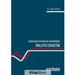 Anayasaya Uygunluk Bakımından Önleyici Denetim - Ceren Yıldız