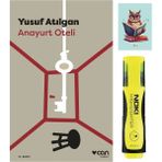 Anayurt Oteli-Yusuf Atılgan-Can Yayınları-Sarı Fosforlu Kalem-Not Defteri Seti