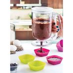 Ancake Hamur Porsiyonlayıcı Hamur Dağıtıcı Pancake Krep Muffin Kolay Akıtma Kabı Porsiyonlayıcı 1lt (Beyaz)