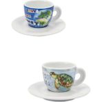 Ancap Edex In Our Hands 190 ml 4 Parça 2 Kişilik Espresso Tabak ve Fincan Takımı