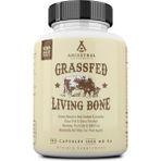 Ancestral Supplements Grass Fed Beef Living Bone Bone Meal Bone Health,joint Health and Flexibility, 180 Capsules - Aromasız