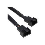 Ancheyn Fan Çoklayıcı 2 Port Y Pwm 4 Pin Splitter Çoklayıcı Switch Kablosu 5025