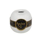 Anchor 6 Katlı Dantel Iplikleri - No: 60 - 100 Gr - Beyaz