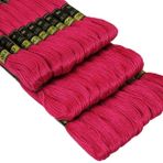 Anchor - Pembe (063) - DESI HAWKER - Set Set Lot of Cotton 6 Kat İplik İplik Çile Kanaviçe Nakış Örgü İpi