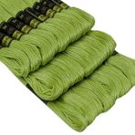 Anchor - Yeşil (0842) - DESI HAWKER - Set Lot of Cotton 6 Kat İplik İplik Çile Kanaviçe Nakış Örgü İpi