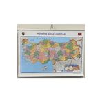 AND Türkiye Haritası 70x100 Cm Çift Taraflı Çıtalı
