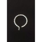 Anda 925 Ayar Gümüş Unisex Burgu Halat Bileklik 7 Mm 21 Cm