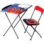 AnDen Toys Ders Çalışma Masası Katlanabilir Metal Ayaklı
