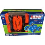 AnDen Toys Uzaktan Kumandalı Şarjlı Işıklı 2.4 Ghz Akrobat Araba - Renkli