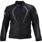 Andes Lady Mercury Air Jacket Kadın Motosiklet Montu - Gri - Siyah