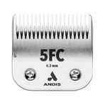 Andis Ultra Edge 5FC Yedek Tıraş Bıçağı, Paslanmaz Çelik, 6.3 mm Kesim Uzunluğu, Kedi ve Köpek Grooming için