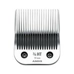 Andis UltraEDGE 3/4 HT Yedek Tıraş Bıçağı, 19 mm, Profesyonel Kedi ve Köpek Bakımı, Paslanmaz Çelik, Krom Kaplama