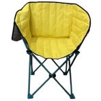 Andoutdoor Capello Sarı-Siyah Katlanabilir Kamp Sandalyesi