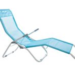 Andoutdoor Mavi Tumbona Katlanır Şezlong