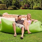 Andoutdoor Yeşil Pratik Şişme Şezlong