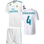 Andream 2017 Kiev Sergio Ramos Real Madri'd Futbol Çocuk Forması 2'li Set Forma +Çorap - 7 - 8 Yaş - Beyaz