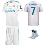 Andream 2017 Sezon Kiev Ronaldo Real Madri'd Futbol Çocuk Forması 3'lü Set Çorap Hediyeli - 5 - 6 Yaş - Beyaz