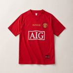 Andream Manchester United Cr7 Ronaldo 2007/08 Sezon Unisex Kırmızı Futbol Forması