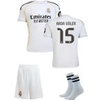 Andream Real Madrid Arda Güler 2026 Yeni Sezon Beyaz Çocuk Forması 3'lü Set