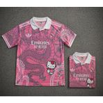 Andream Real Madrid Hello Kity Özel Tasarım Pembe Unisex Futbol Forması