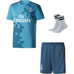 Andream Real Madri’d Şampiyonlar Ligi Ronaldo 2017/2018 Futbol Çocuk Forması 3’lü Set - 7 - 8 Yaş - Turkuaz