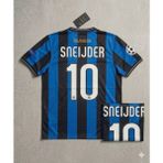 Andream Sneıjder 10 Inter Milan Şampiyonluk Futbol Forması Unisex - Lacivert