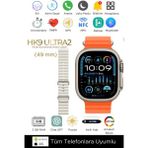 Android + Ios Hk Ultra 2 Amoled Ekran Siri, Gps, Nfc, Pusula, Sesli Asistan Akıllı Saat Yeni Seri W - 35 - 48 mm - Beyaz