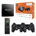 Android Tv Box 2.4g 10K Ultra Hd 2gb Ram 64GB Hafıza 10000 Retro Oyunlu Konsol Game Stick M8 Pro Ka