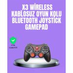 Android Uyumlu Gamepad X3 Game Stick Oyun Kolu Bluetooth Bağlantılı Mir81692040