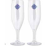 AndTableware 240444 2'li Şeffaf Şampanya Bardağı