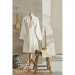 Andy %100 Pamuk Bornoz Seti L/Xl Offwhite