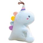 Andy More Q-Bomb Şeker Dinozor Yumuşak Yastık Peluş Oyuncak Dinozor Bebek Çocuk Oyuncak Bez Bebek (Yurt Dışından) - Açık Mavi