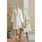 Andy Pamuk Bornoz Seti S/M Offwhite