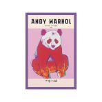 Andy Warhol – Sevimli Panda Tasarımlı Pop Art Dekoratif Hediye Not Kartı & Kartpostal | 10x15 cm